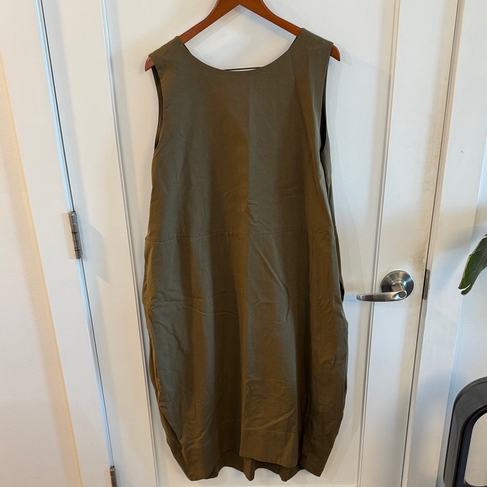 Rye Olive Midi Dress
